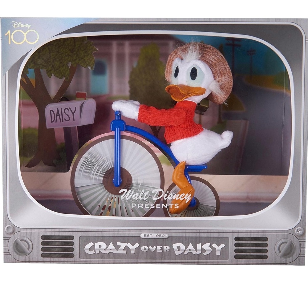 Disney Crazy Over Daisy Collectible with Red and White Accents 13”